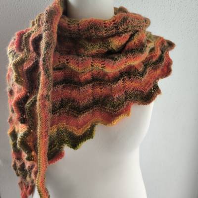 Dreiecktuch asymmetrisch