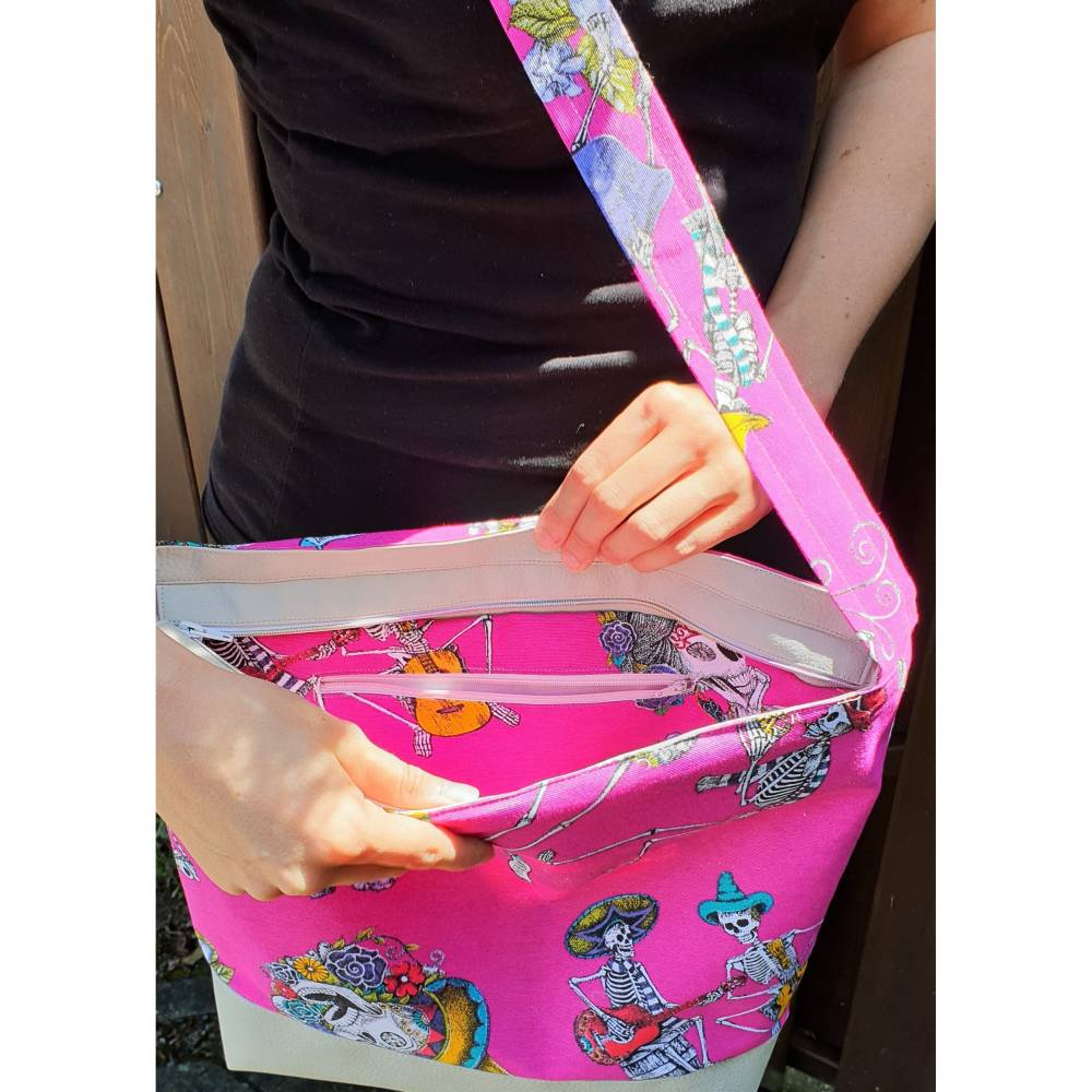 Schnittmuster 'Mareike' – Basictasche in 2 Größen & 3 Designs, inkl. Reißverschluss- oder Magnetverschlussoption, PDF Bild 4