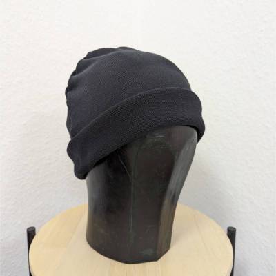 Mütze aus Baumwollstricksstoff  für Kinder und Erwachsene