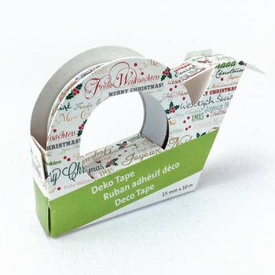 DEKO TAPE - FROHE WEIHNACHTEN