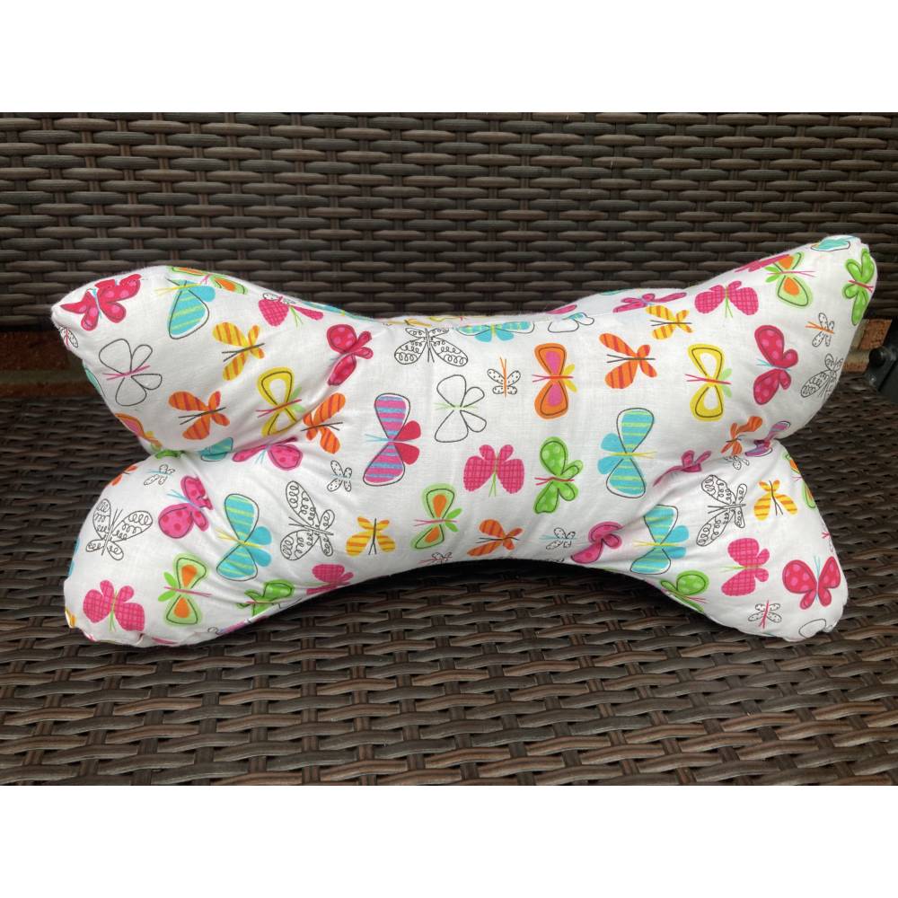 Leseknochen Nackenkissen Relaxkissen Nackenrolle groß Tabletkissen handmade Reisekissen in verschiedenen Motiven