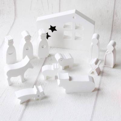Krippe * Weihnachten *  Hygge * Deko * Mini