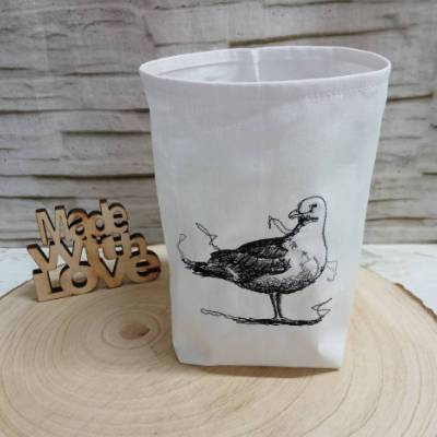 Lichtbeutel, Lichterbeutel, Lichtertüte, Windlicht, Deko, Möwe