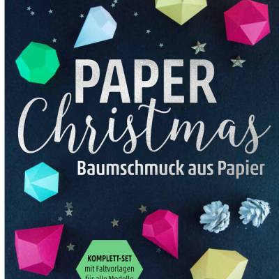 Weihnachtsbuch Bastelbuch Paper Christmas Weihnachtsschmuck aus Papier