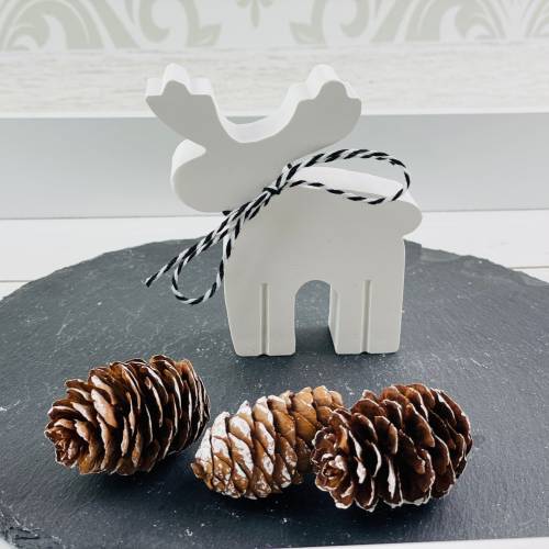 „Personalisierter Deko-Elch aus Keraflott – Ihr einzigartiges Weihnachtsgeschenk“
