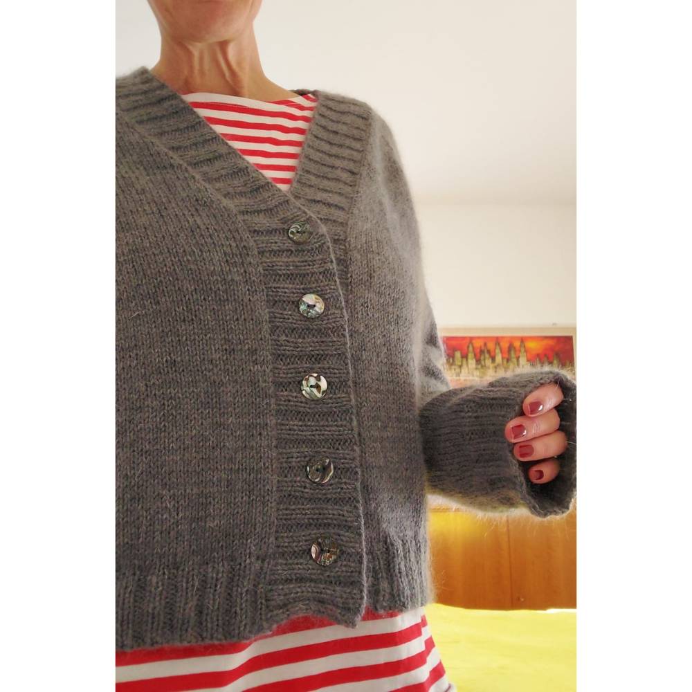 Pilsen Cardigan stricken Bild 1