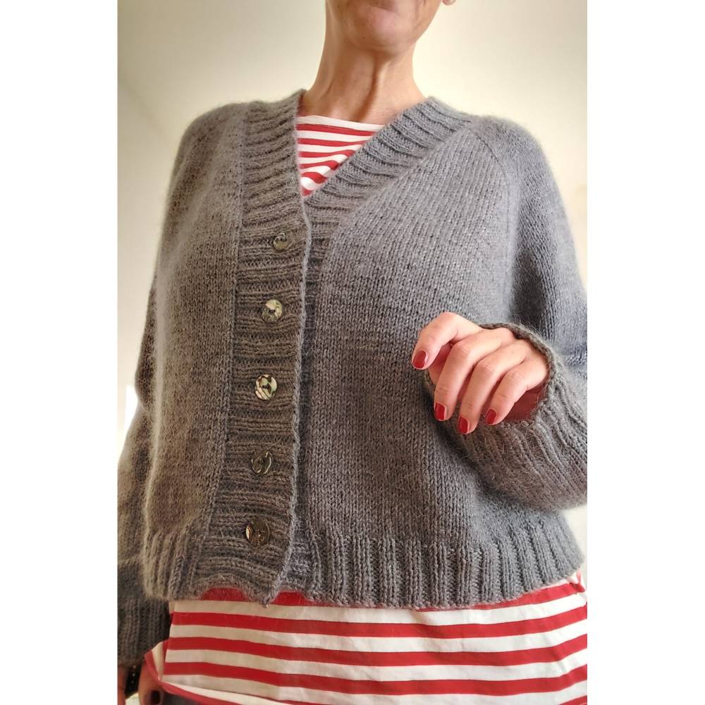 Pilsen Cardigan stricken Bild 4