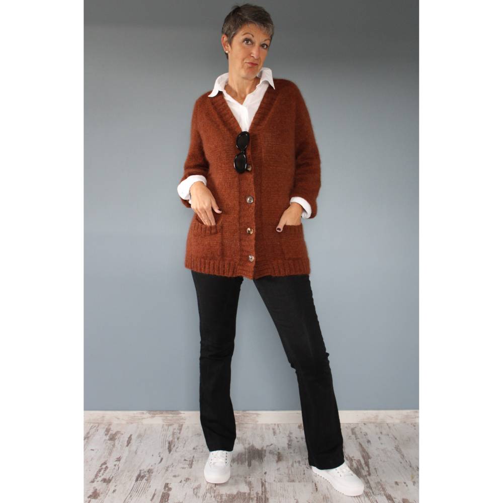 Pilsen Cardigan stricken Bild 6