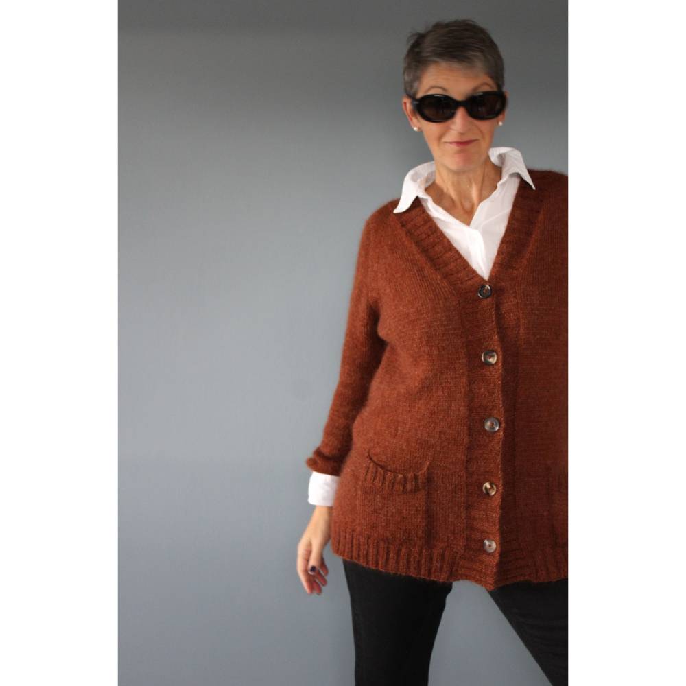 Pilsen Cardigan stricken Bild 7