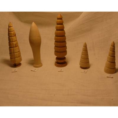 gedrechselter Holzbaum Holzbäumchen Baum Deko Weihnachtsdeko