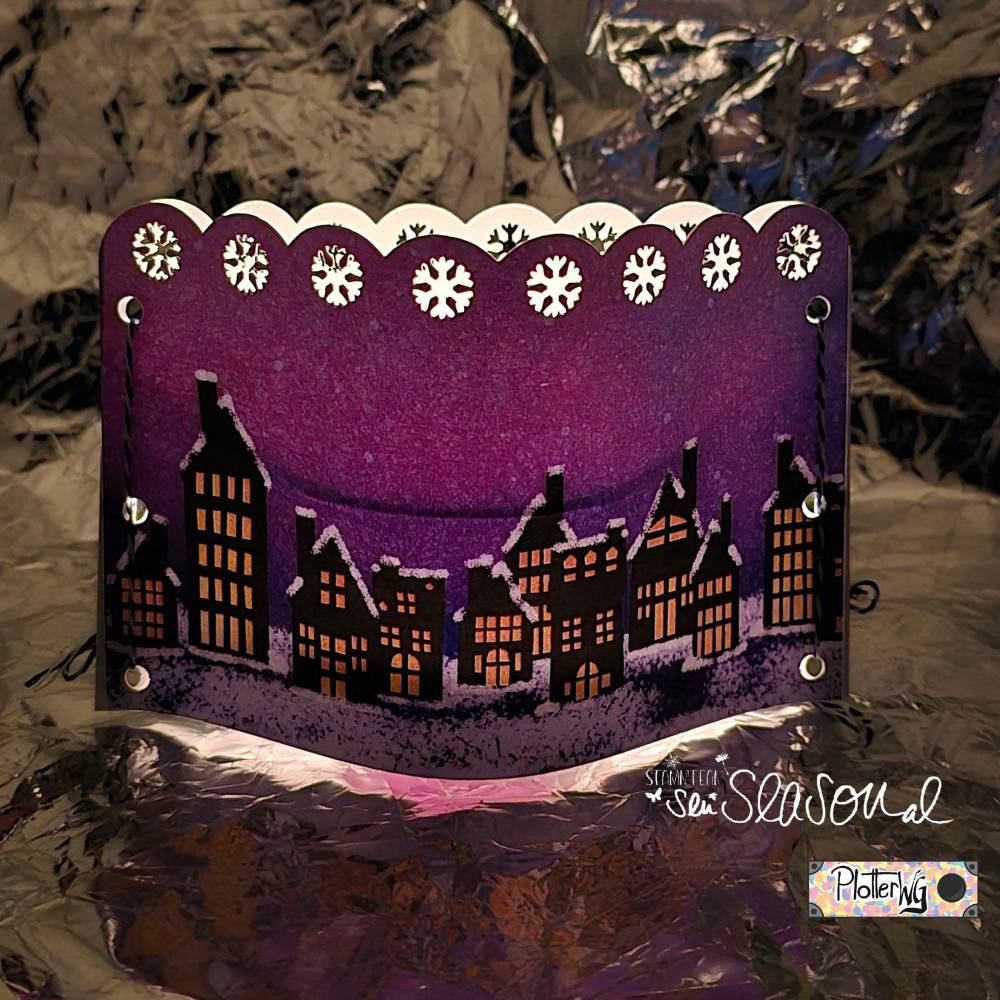 Digipapierset Weihnachtshäuschen, Weihnachtspapier für Geschenke, Adventskalender, Deko rund um Weihnachten Bild 10