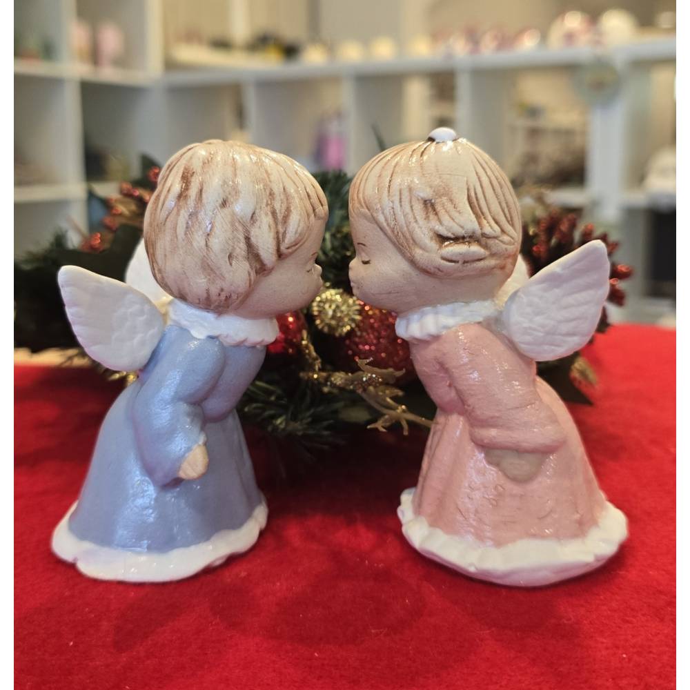 Weihnachtsengel - Schutzengel aus Keramik