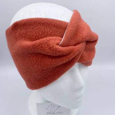 Stirnband extra breit , KU 56 - 58 cm, Fleece, Winter Stirnband