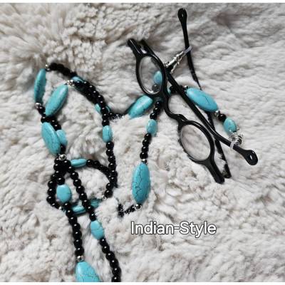 Howlith Brillenkette – Handgefertigtes Brillenband & Brillenhalter für alle Brillenarten