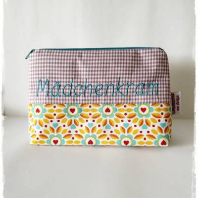 Kosmetiktasche * Mädchenkram * Schminktasche * Etui *