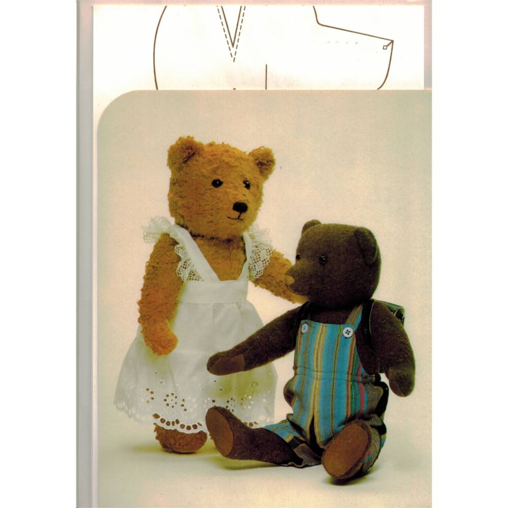 Bären selber machen – Bastelbuch mit Schnittmuster & Anleitung, neuwertig, Anleitungsbogen, Kuschelbär, Bastelheft Bild 3