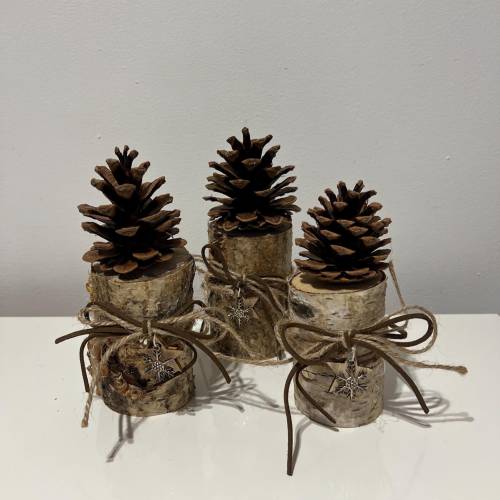 Weihnachtsdeko Baumstämme Mitbringsel Wichtelgeschenk