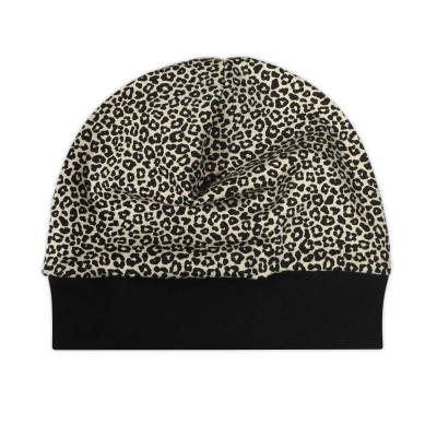 Beanie Bündchenmütze "Leopard" - ab Frühchengrößen 