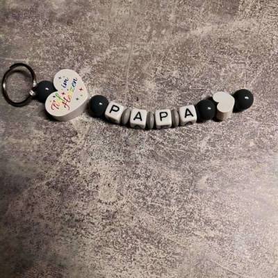 Schlüsselanhänger Geschenk, Oma Opa Papa Mama