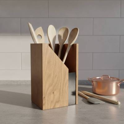 HUGGEL Utensilienbehälter bei HUGGEL-Woodworks