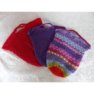 Häkelanleitung Einkaufsnetz "Immer dabei"