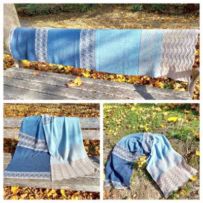Tuch NORDSEE | Strickanleitung 