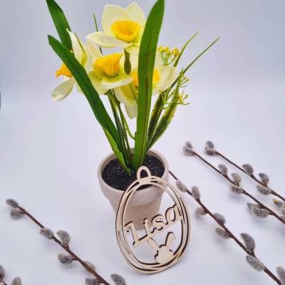 Ostern Anhänger personalisiert 