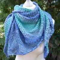 Häkelanleitung Dreiecktuch Sula