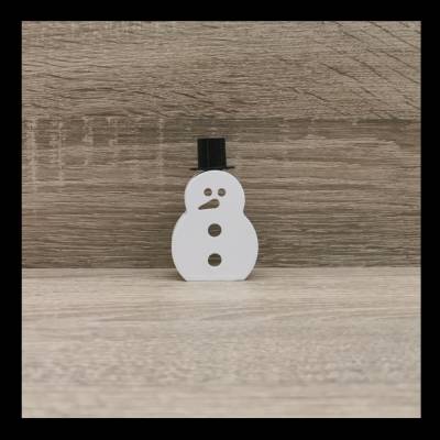 Ballonlicht Schneemann