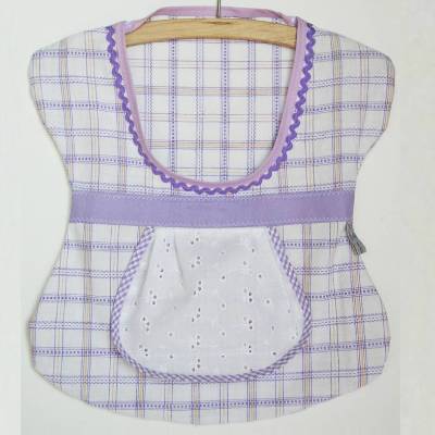 Klammerbeutel, Wäscheklammer-Beutel upcycling mit Kleiderbügel, Klammerkleidchen Bauernkaro, Aufbewahrung Wäschezwicker