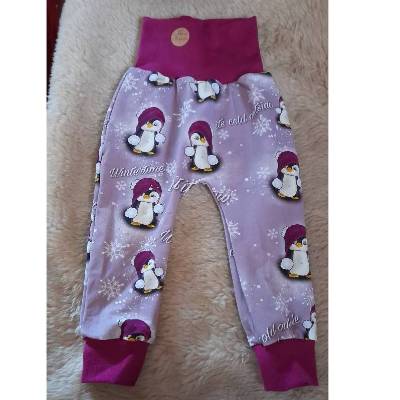 Babyhose, Pumphose, Leggins - Gr. 80 - Handmade - Frenchterry