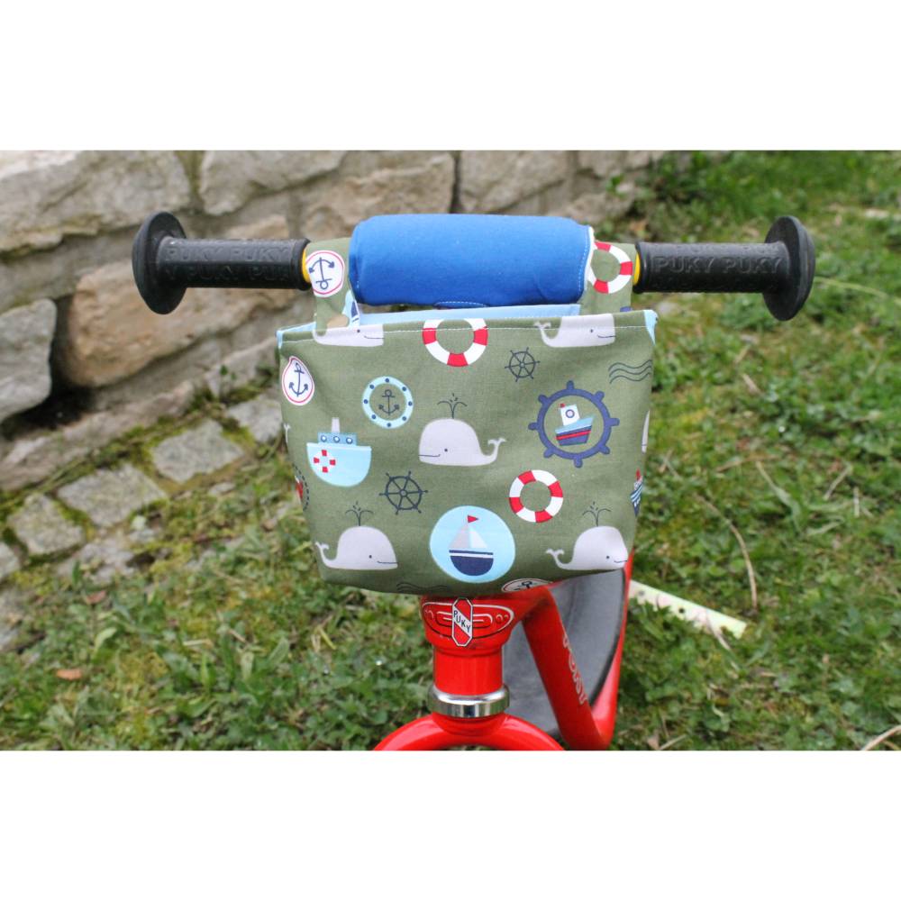 Lenkertasche fr Laufrad / Kinderrad / Roller "Eule"