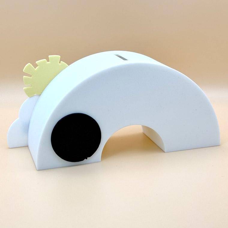 Regenbogen Spardose pastell - personalisierbar Bild 6