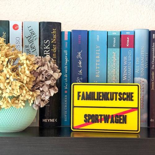 Ortsschild Spardose – personalisierbar