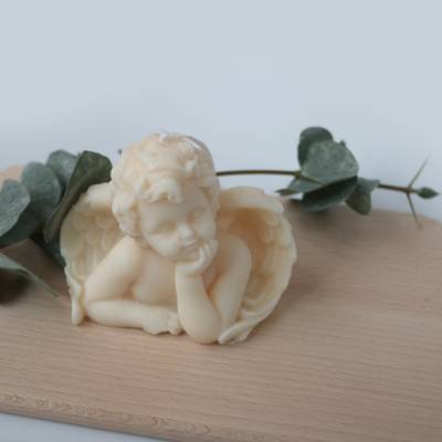 Engelkerze /  Kerze Engel / Weihnachten / Weihnachtskerze aus Sojawachs
