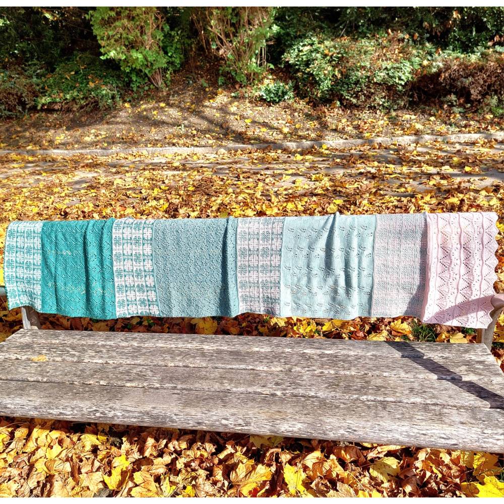 Tuch WINTERBLUMEN | Strickanleitung Bild 8