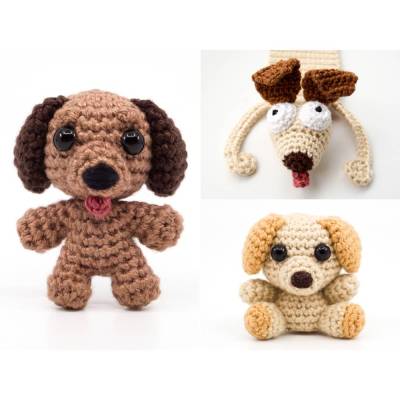 Hunde PDF Häkelanleitung Sparset von Supergurumi | Amigurumi PDF Anleitungen
