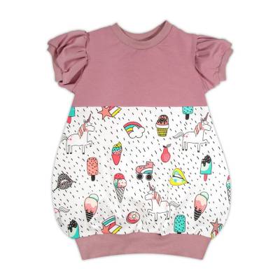 Ballonkleid Sommerkleid "Einhorn Party" - Geschenk Geburtstag Babyparty - Stoffauswahl 