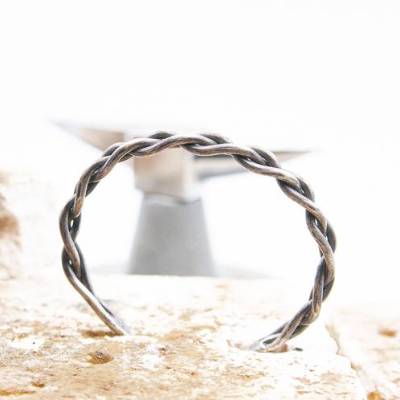 massiver Armreif, Armspange, Manschette, Silber, Wikingerschmuck, Weihnachtsgeschenk, Männerschmuck