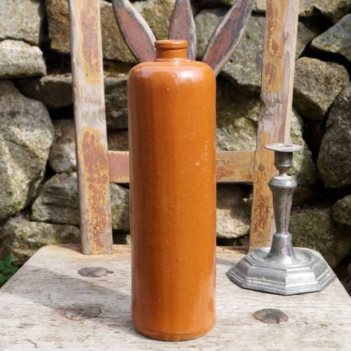 lte Mineralwasserflasche braun Steingut Flasche Keramik Schnapsflasche vintage Mineralwasserkrug rustikale Deko Flaschen