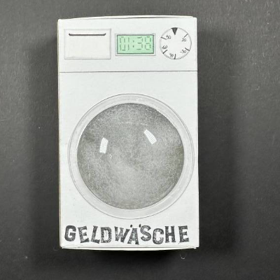 Witziges Geldgeschenk Geldwäsche Waschmaschine