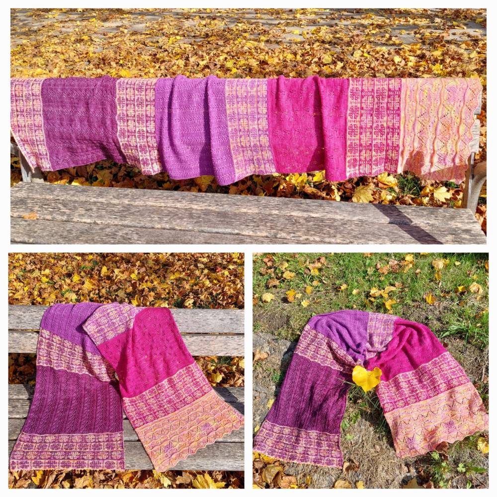 Tuch FLORENTINE | Strickanleitung Bild 1