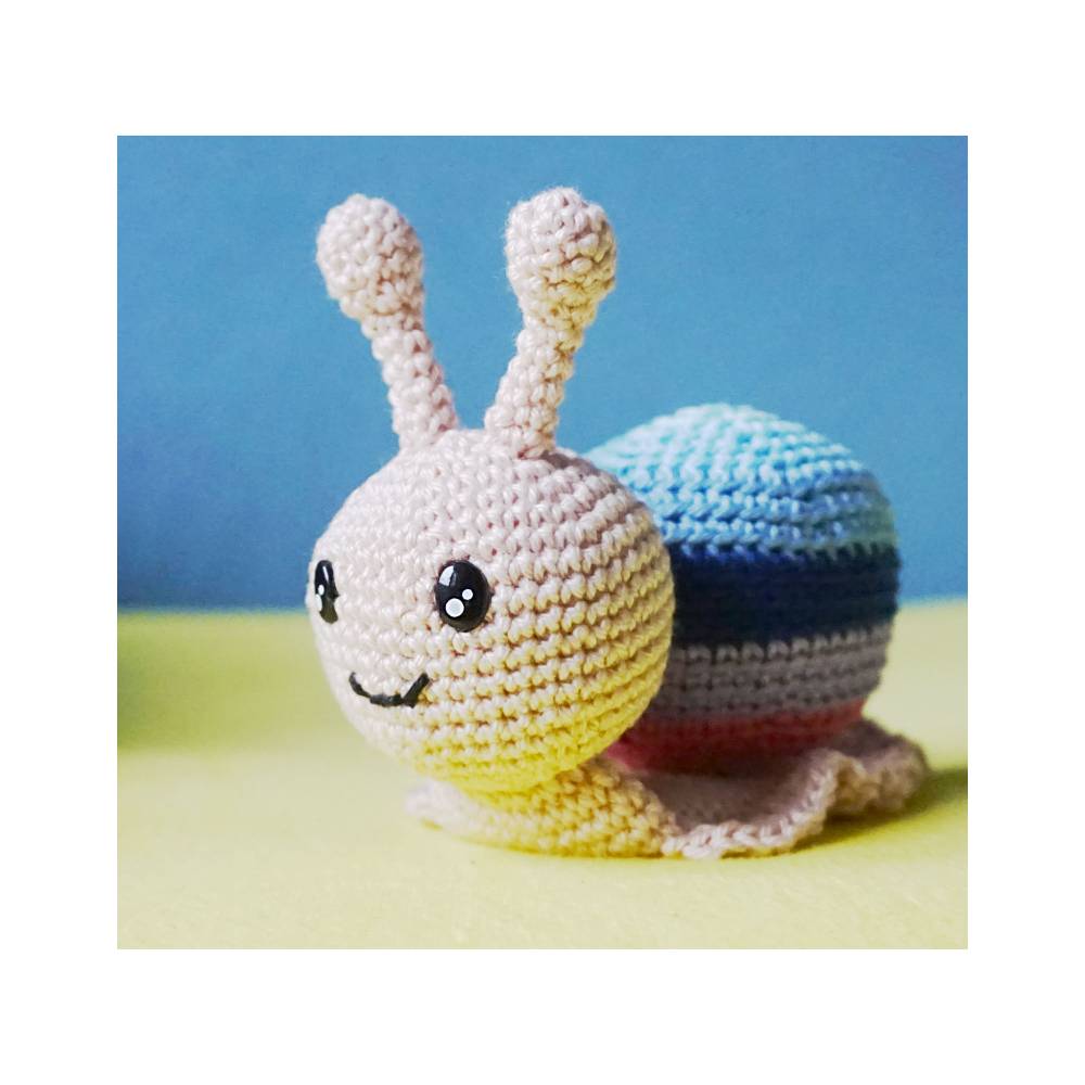 Häkelanleitung Schnecke Smarty Bild 1