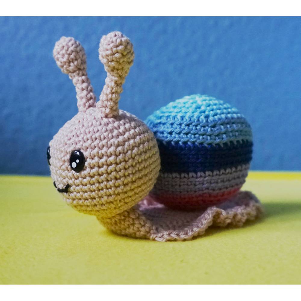 Häkelanleitung Schnecke Smarty Bild 3