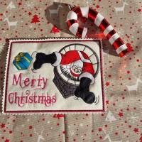 Mugrug Santa Christmas 13x18 cm