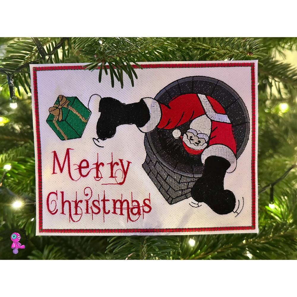 Mugrug Santa Christmas 13x18 cm Bild 3