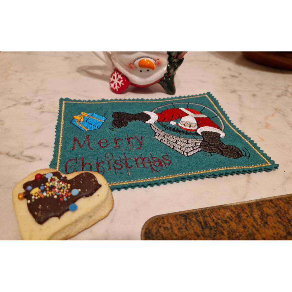 Mugrug Santa Christmas 13x18 cm Bild 6