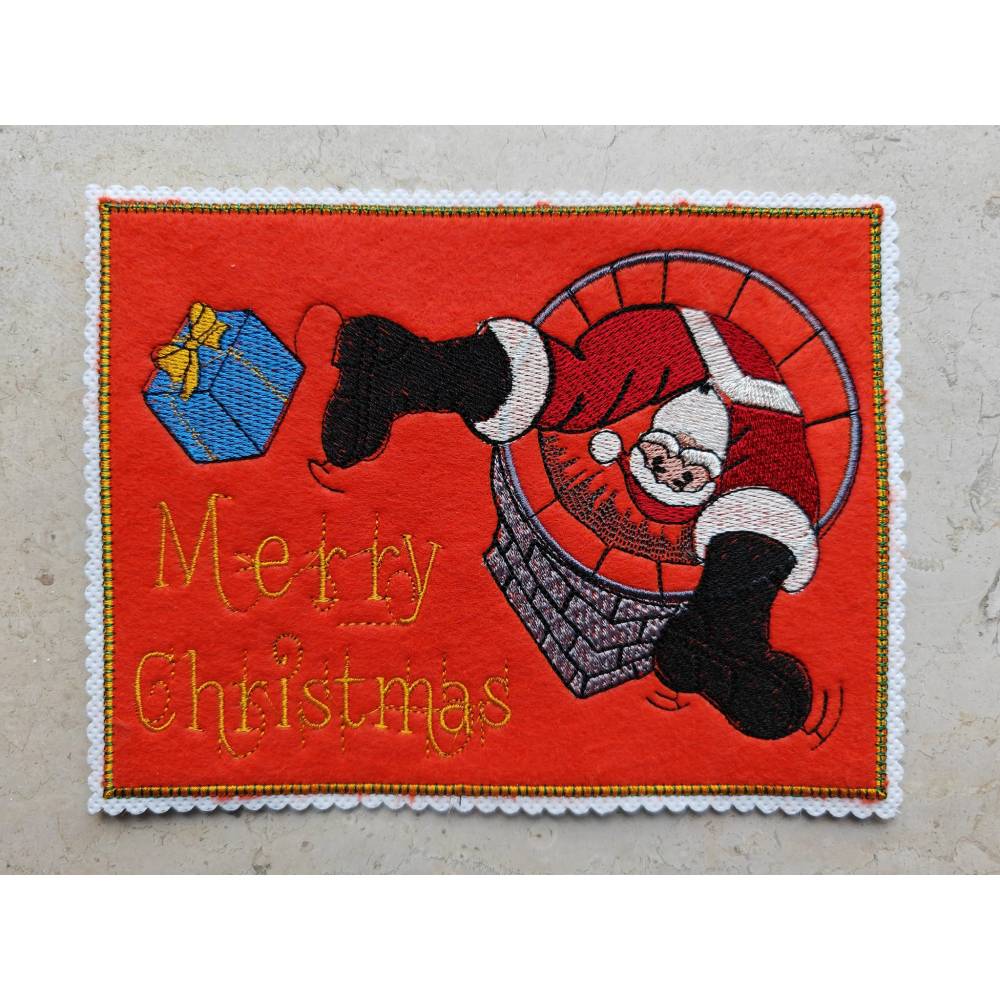 Mugrug Santa Christmas 13x18 cm Bild 9