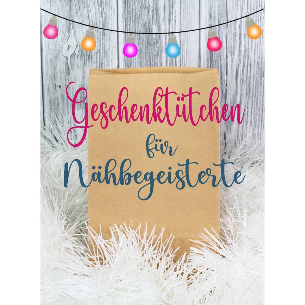 Geschenktüte Tüddeltüte Nähen Geschenk Geschenkidee Geburtstagsgeschenk Weihnachtsgeschenk Ostergeschenk Geburtstag Bild 1