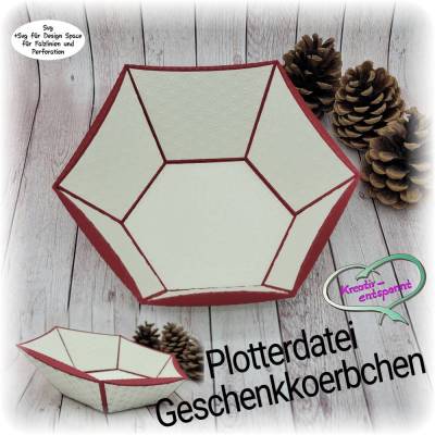 Plotterdatei Geschenkkoerbchen